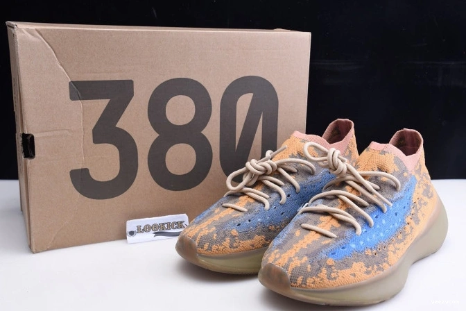 380 ADIDAS BLUE FX9847 YEEZY OAT REFLECTIVE BOOST 0306